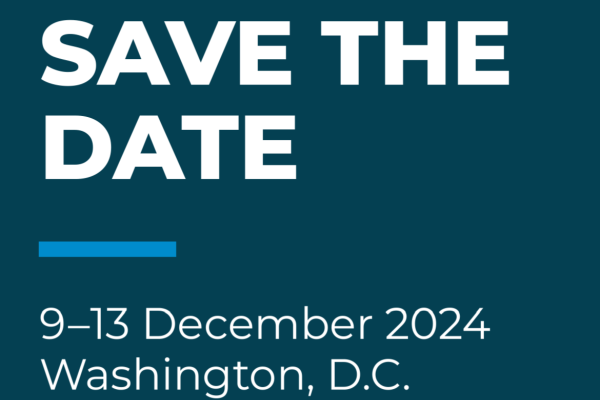 Flyer: SAVE THE DATE 9-13 December 2024 Washington, D.C. & Online Everywhere AGU24
